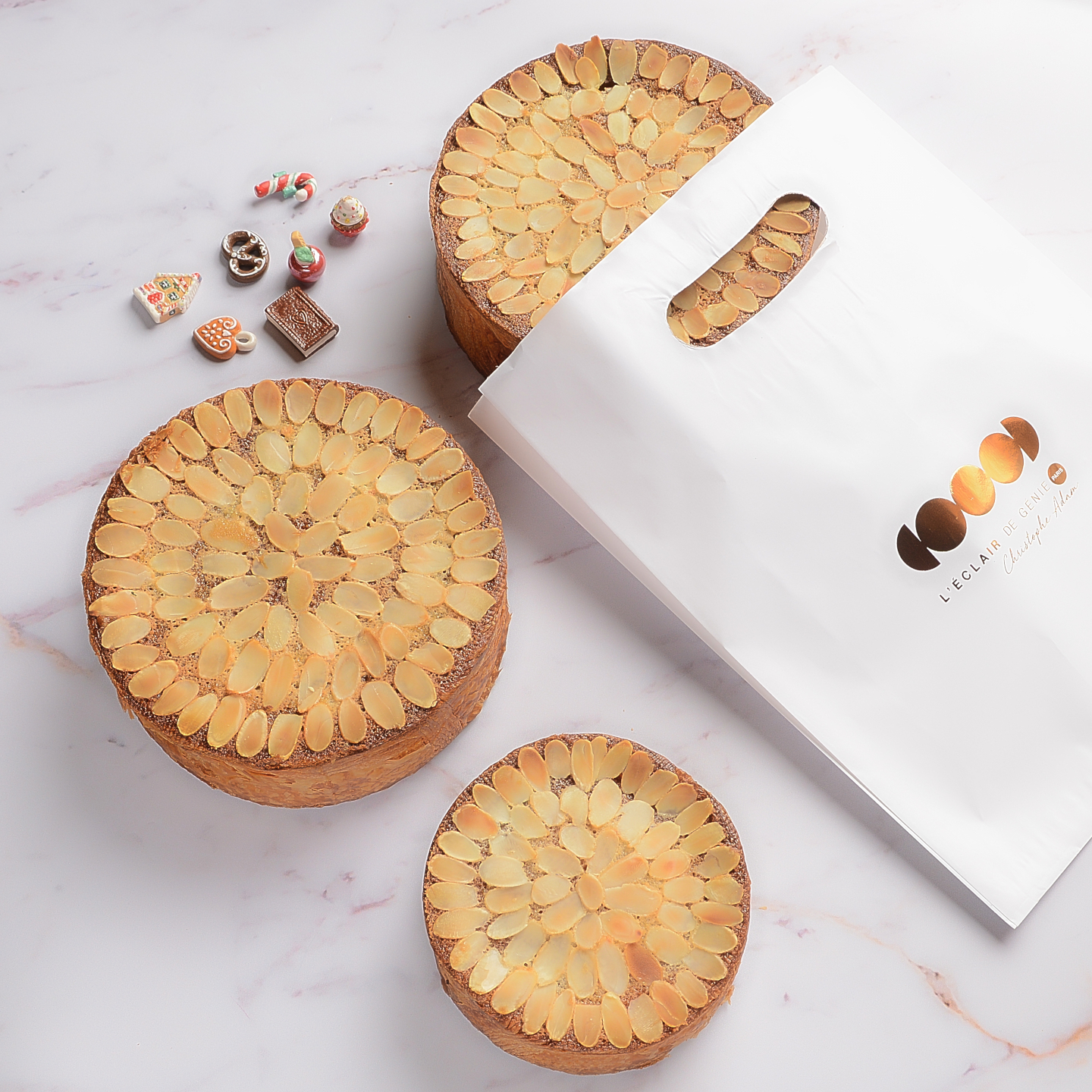 Sac galette des rois, réalisation sur-mesure pour L'Éclair de Génie
